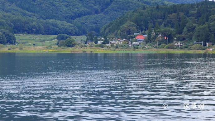 木崎湖とリゾートビューふるさと