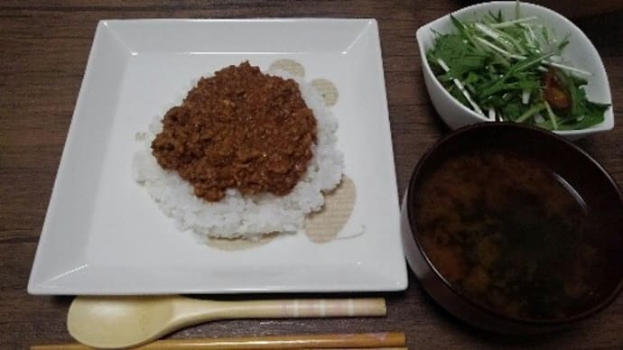 今日の夕食。