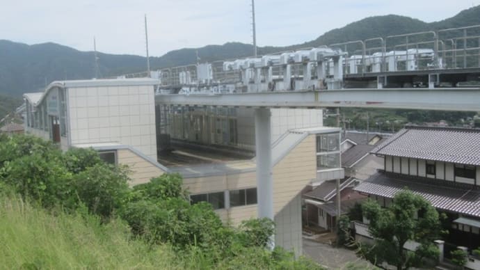 スカイレール廃止3か月後の様子(その4)・・・みどり中街駅跡