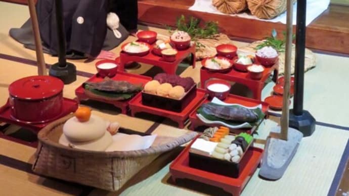 ☆「タラの子付け」に満足の田の神 豊作をもたらすか