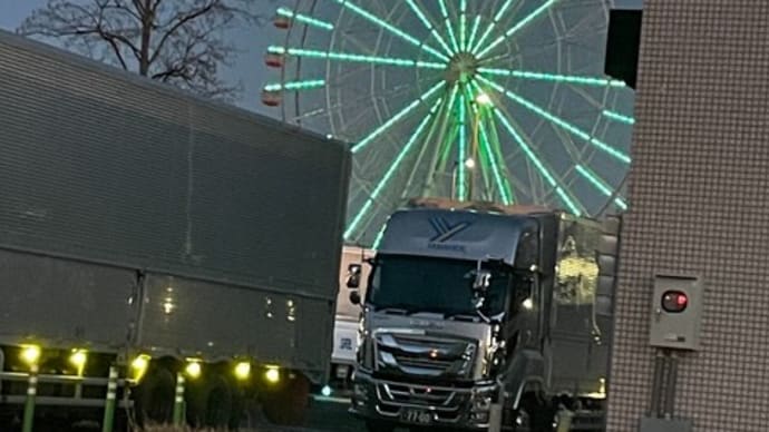 刈谷ハイウェイオアシスの夕方