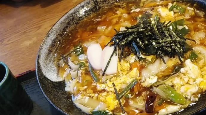 五目あんかけうどん