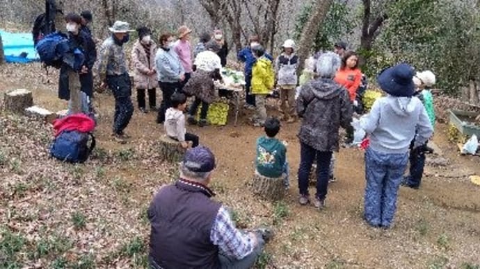 南ちゃんの活動日の里山パーティー