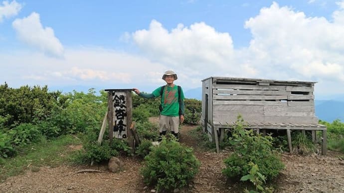銀杏峰(小葉谷登山道から前山新道へ)