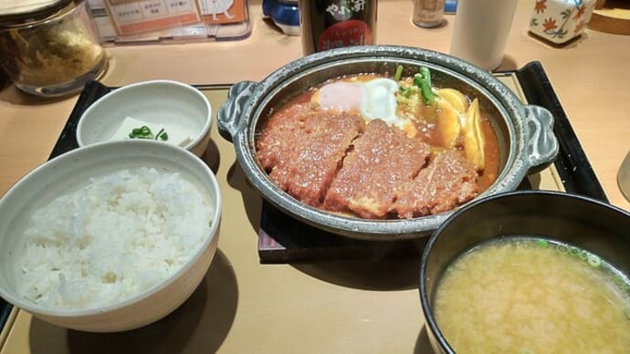 カツ煮定食