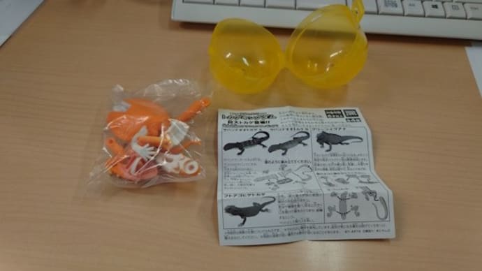 フトアゴヒゲトカゲのフィギュア