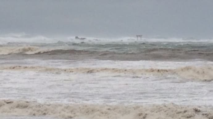 台風18号襲来／衝撃の葉山マリーナ