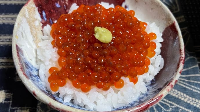 自家製イクラ