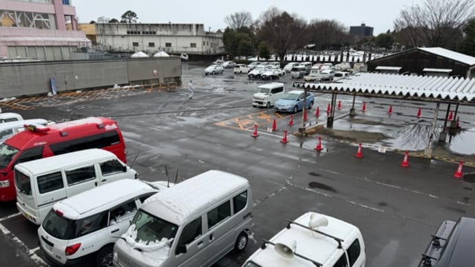 降雪の影響