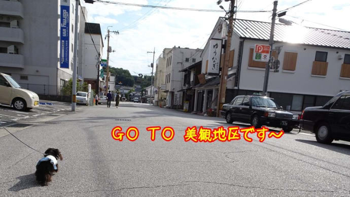 連休中の美観地区