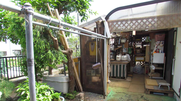 不燃ゴミ退治とエアコン交換