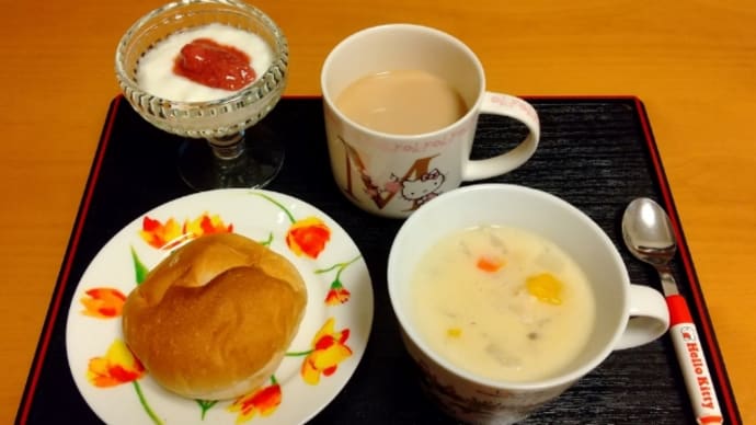 野菜たっぷりの朝食