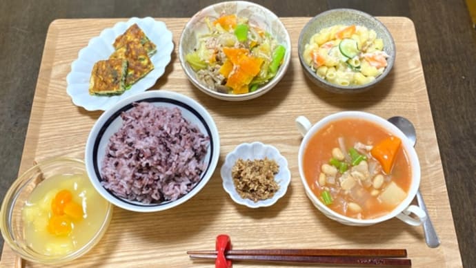 毎日前進 今日の助産院ごはん