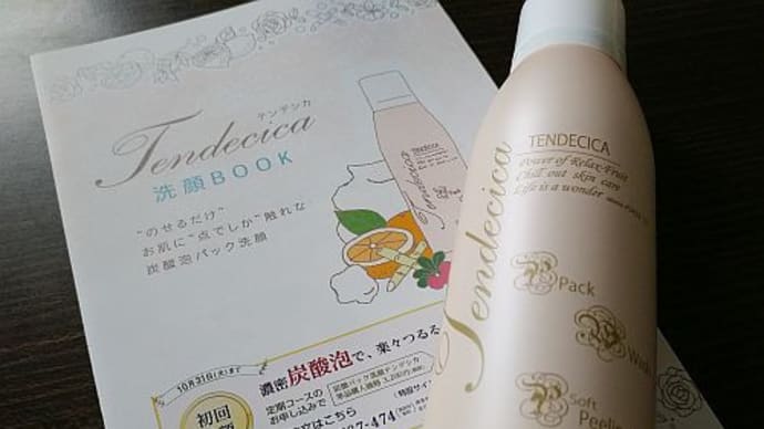 テンデシカ 濃密炭酸洗顔
