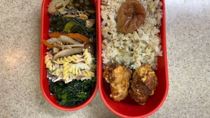 今週のお弁当