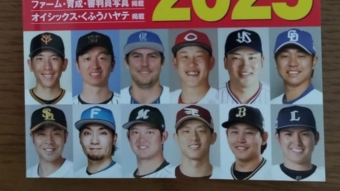 プロ野球選手名鑑を購入!