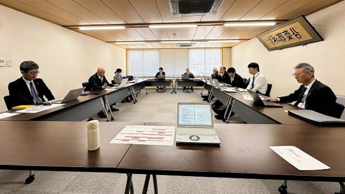 定例課長会議&下生野上空からの風景