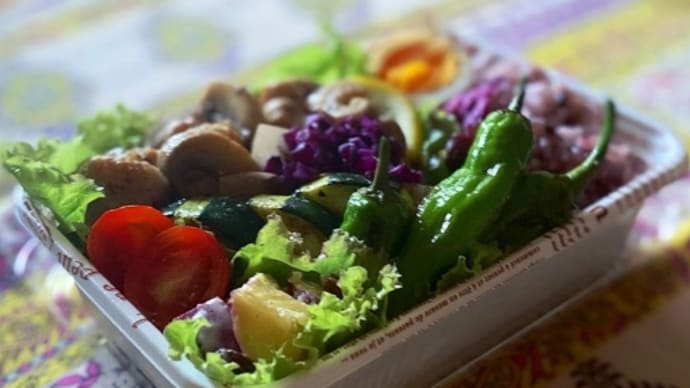 私弁⭐︎レモンバターチキン弁当♪