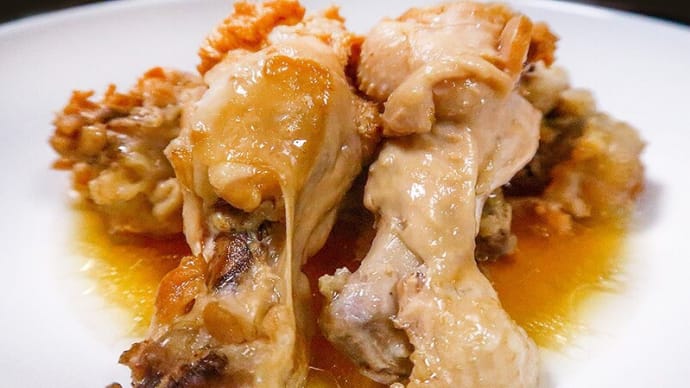 手羽元の柚子煮込み ~行きつくところはハードコア丼~