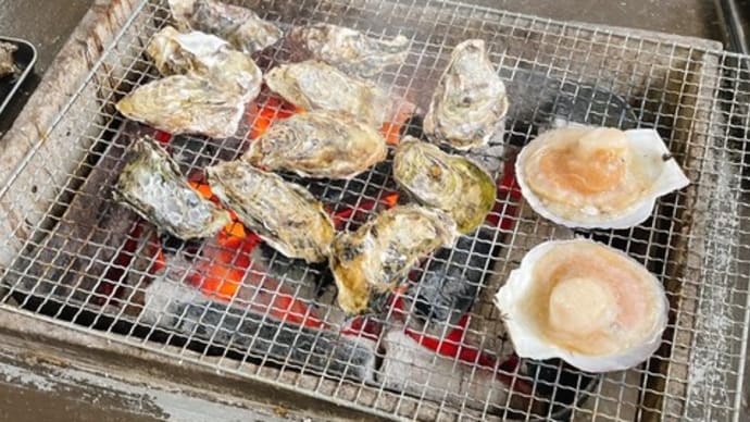 岐志漁港 牡蠣小屋