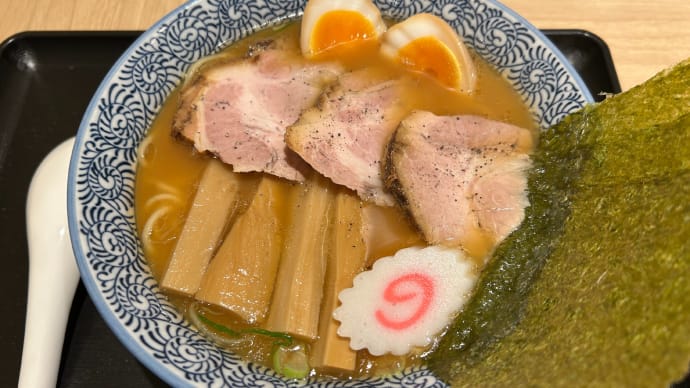 【埼玉 越谷】 中華そば 青竹「特製 中華そば(1000円)」