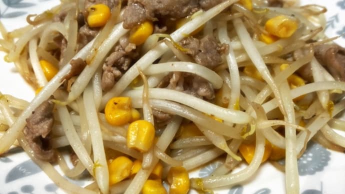Gooブログ Goo Blog ハッシュタグ もやし炒め