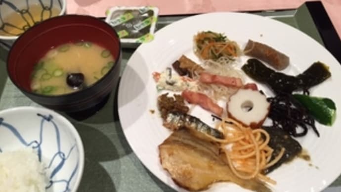 松乃湯の朝ごはん(島根)