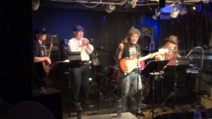 ブルース&ファンクバンドDelta Blueこびとさんライブ 2022年4月23日