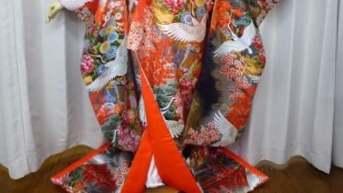 打掛姿で♪