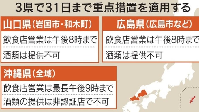 まん延防止に効果はあるのか?