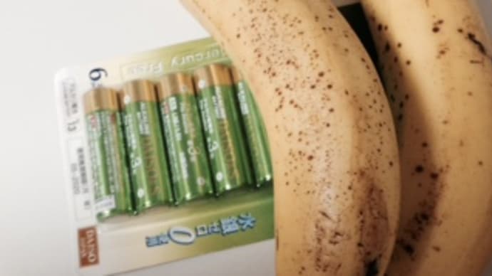 バナナと単３電池の備えさえ有れば