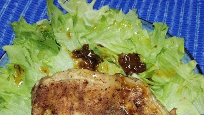 【05/21晩御飯】ケイジャン生命鶏、ハウス食品のシーズニングを使ったんだね:D