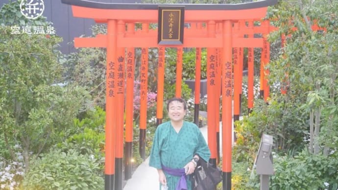 本日は弁天町のプールズのあとにできた空庭温泉へ初めて。アソビュー!の平日ナイターコースで割安で入ったつもりが60歳以上で通常料金で入った方がはるかにお得とわかりショック。