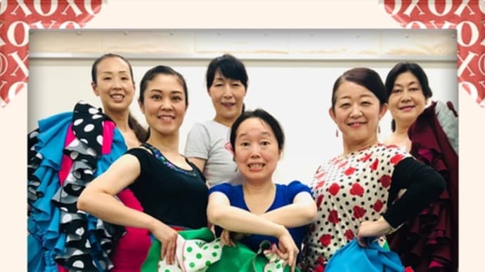 踊るお花劇場公演~第10回発表会~プログラム2-2 初バタ・デ・コーラクラス「グァヒーラ」