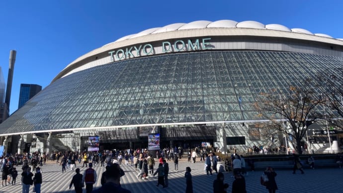 東京ドーム到着でプレミア12観戦、牧グッズ入手困難