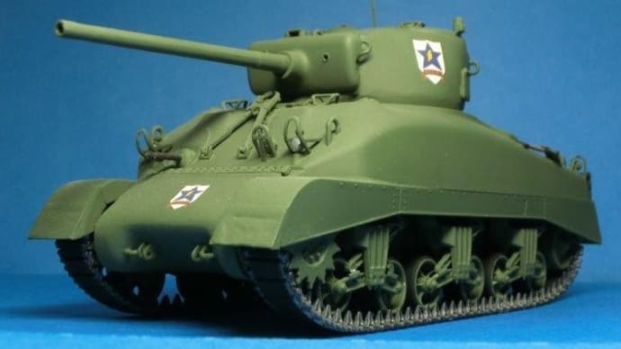 (車輌目次表紙)サンダース大学付属高校 M4A1シャーマン76mm砲搭載型(劇場版仕様)