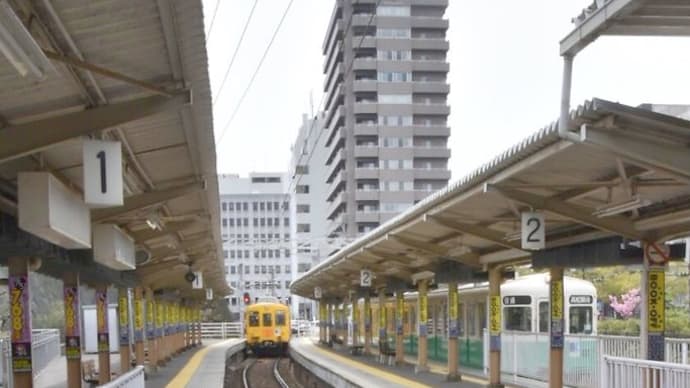 「高松築港駅」高松琴平電気鉄道〔香川県高松市〕