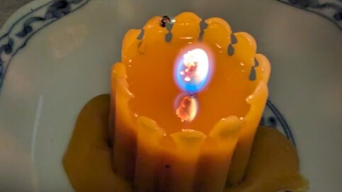 アロマキャンドルの瞑想効果