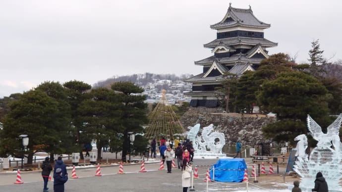 2023/1/29の松本城