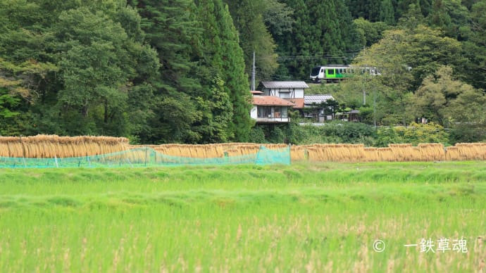 はぜ掛けとリゾートビューふるさと