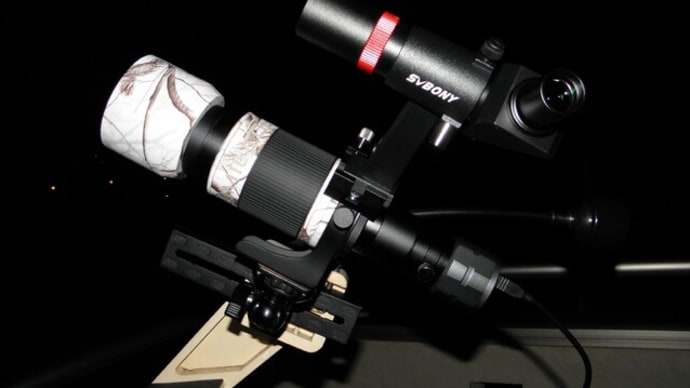 MILTOL200mmとSV305を用いた直焦点撮影