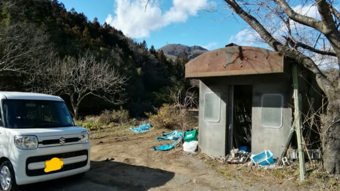 意外と大きい物置小屋?