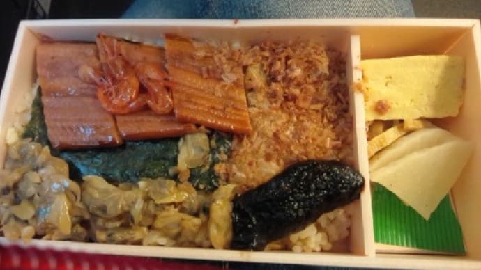 JR東海パッセンジャース/深川めし、今回の帰路車中食はこれだったんだね:P