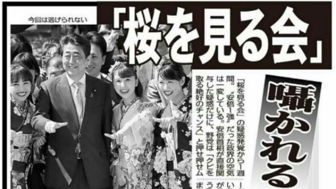 囁かれる【安倍晋三】首相11.20退陣説【桜を見る会】疑惑で政界の空気一変!誰が見ても違反じゃないか!野党は絶対に疑惑追及の手を緩めてはダメだ!公選法と政治資金規正法のダブル違反が疑われている!