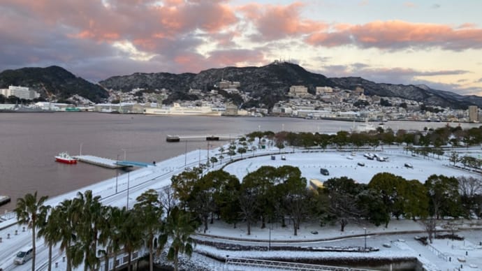 雪の散歩道