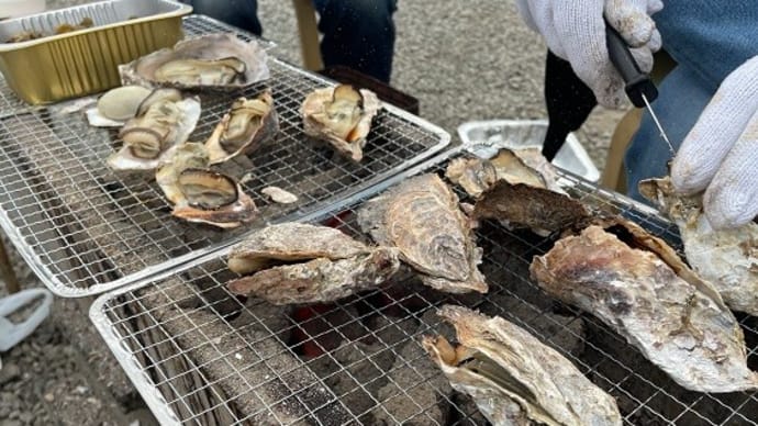 今年も行ってきました!毎年恒例!「日生の牡蠣」でBBQ!
