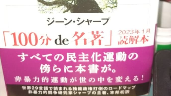 「非暴力抵抗」という武器