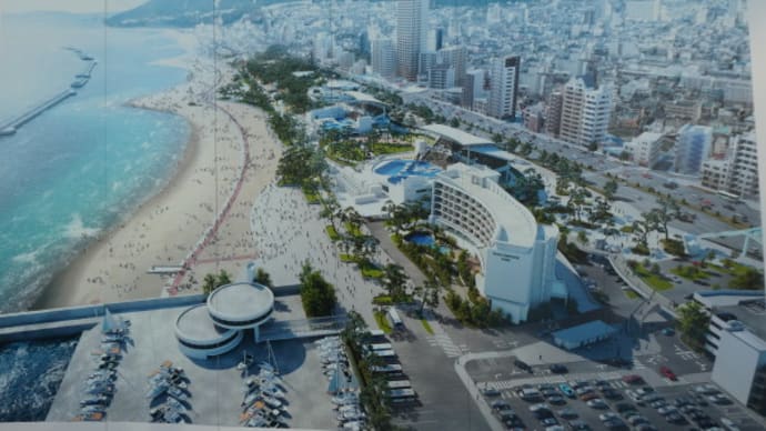 須磨海浜水族園のリニューアル工事の現況と新しい水族館関連施設　on　2023-1-4