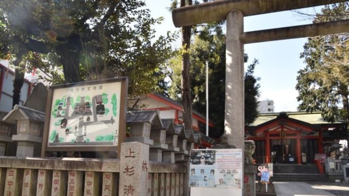 散歩道の花たち 熊野神社参拝 7