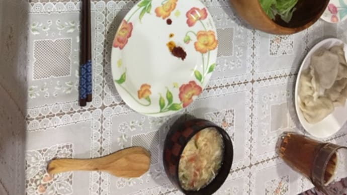 今日の一品 粉物シリーズ再開は餃子から
